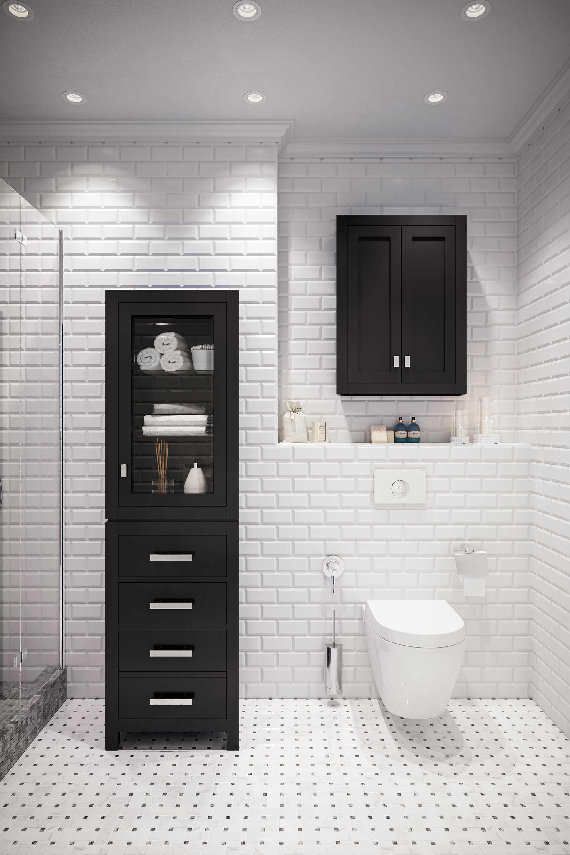 Water Creation Madison Wall Cabinet