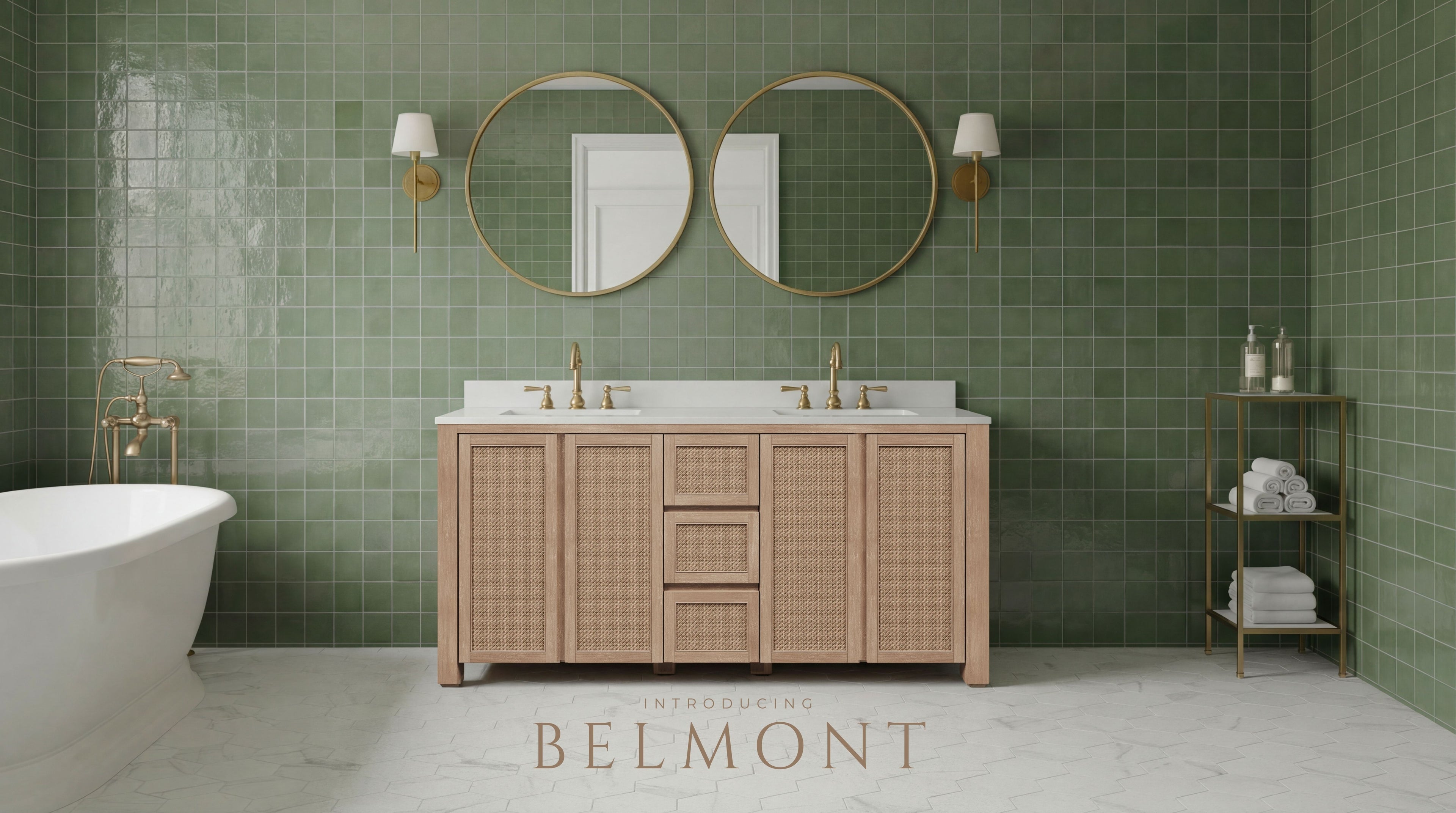 Introducing the Belmont Collection Bathroom Vanity