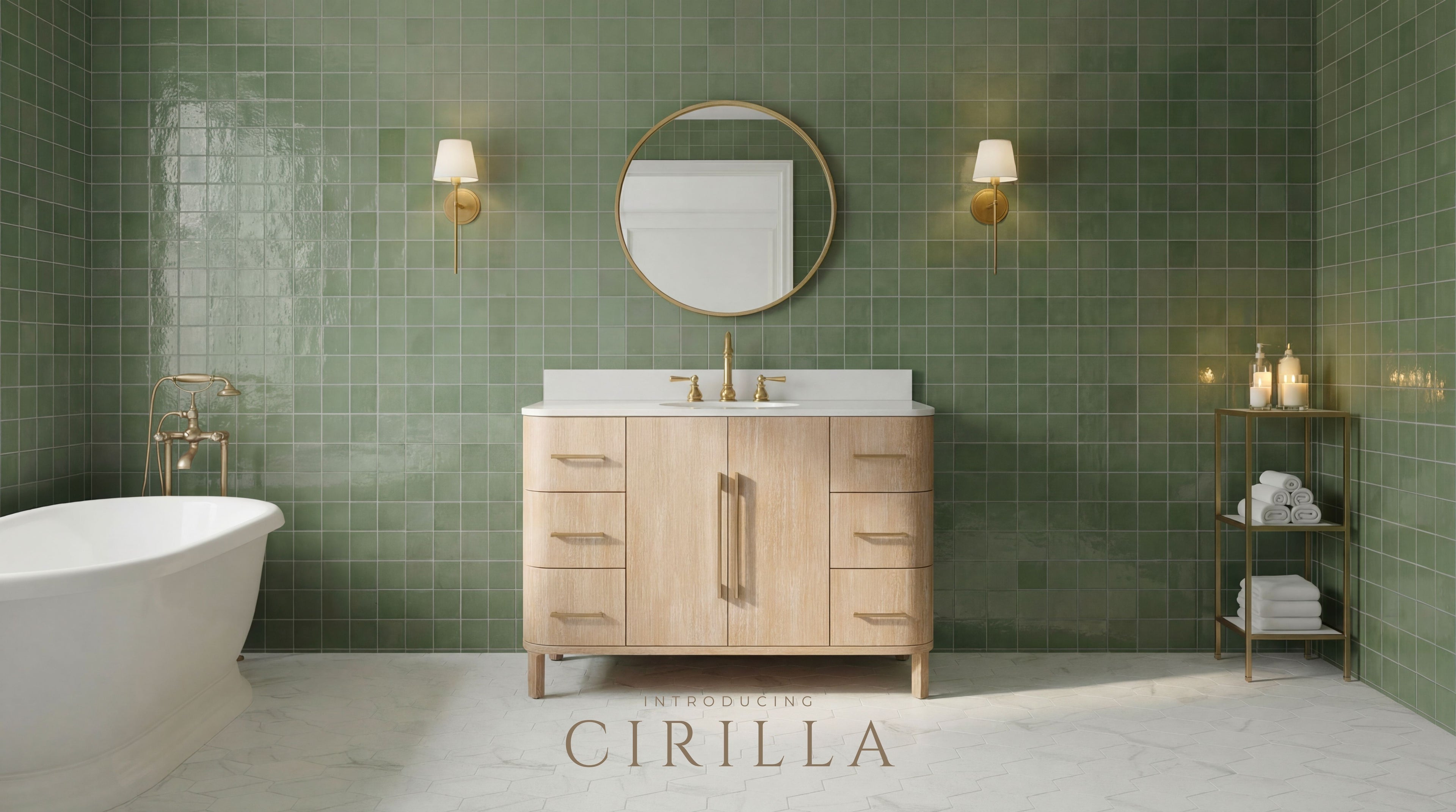 Introducing the Cilrilla Collection Bathroom Vanity