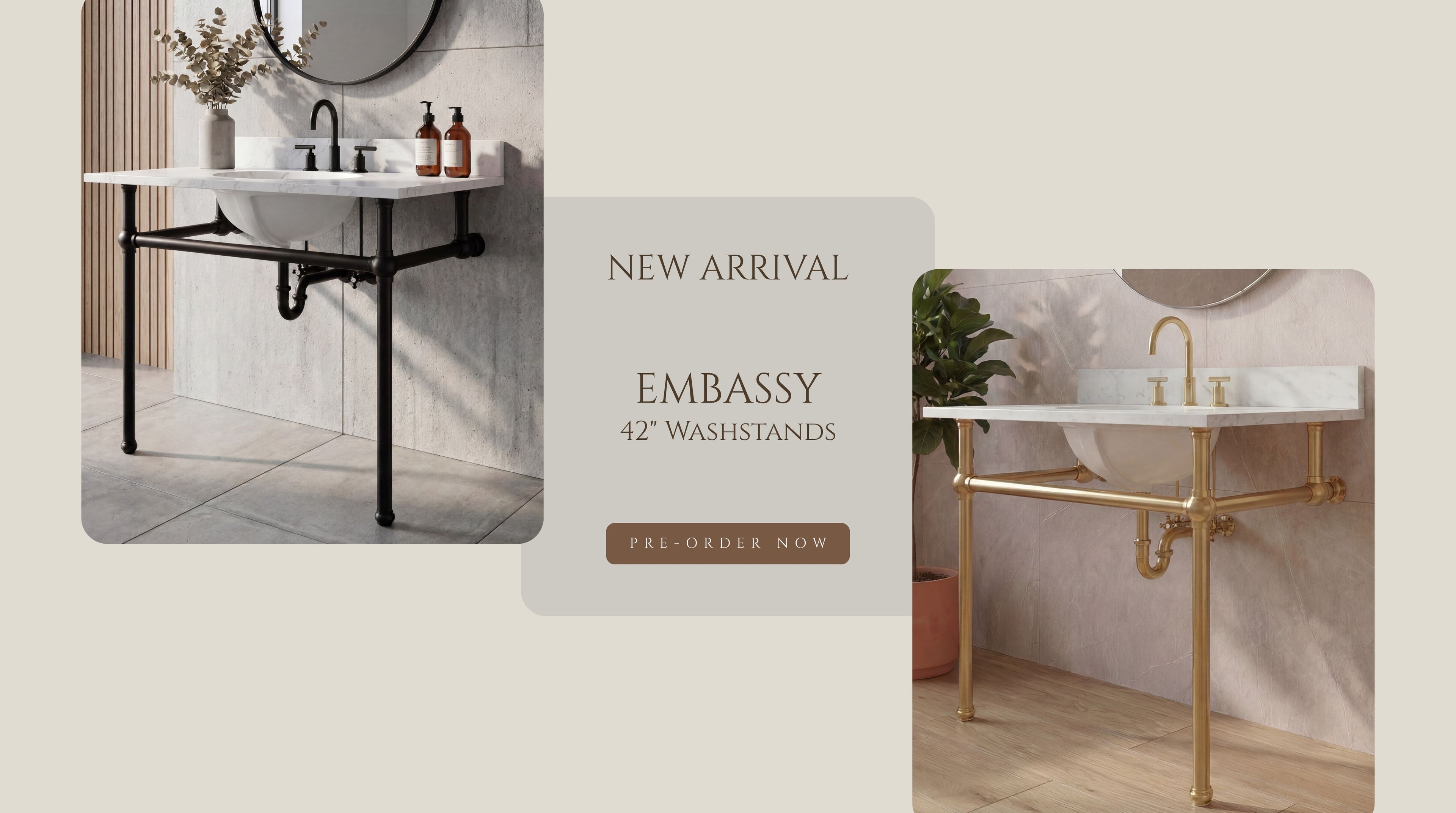 New 42" Embassy Washstand