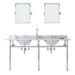 Embassy 72 In. W. Double Wash Stand with Countertop